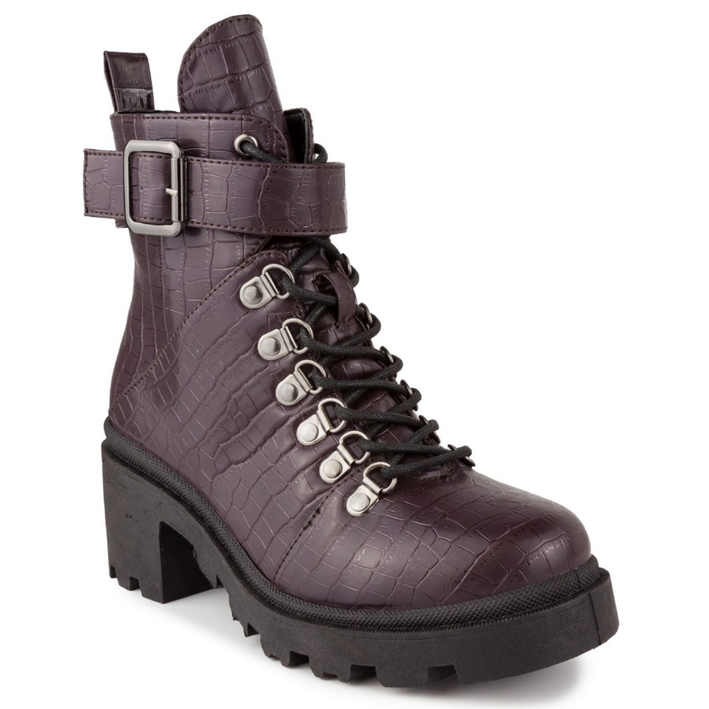 Sugar Frannie Moto combat boots